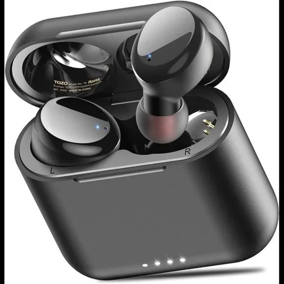 Headphones Tozo T6 True Wireless Earbuds Bluetooth Headphones Touch Control Black Poshmark